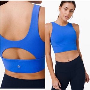 Lululemon Stronger As One Long Line Bra, Size 8